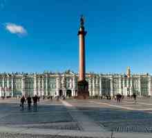 Александър колона в Санкт Петербург: кратко описание, история, снимка
