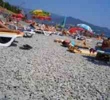 Алупка. Плажове на черноморското крайбрежие