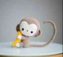 Amigurumi: маймуната е плетена. Схеми, описание, снимка