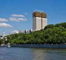 Андреевска насип в Москва: историята на външния вид, местоположението и зоната за отдих