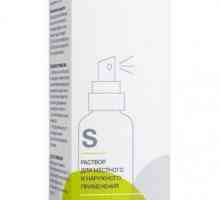 Антибактериални средства Solopharm "Mehamidine Spray": рецензии, инструкции за употреба и…