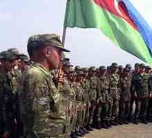 Армията на Азербайджан, неговият състав и задачи