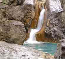 Арпат водопади и естествена граница Панагия (Крим): описание как да се получи, ревюта
