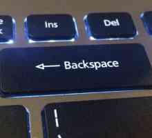 Backspace на клавиатурата: местоположение и цел