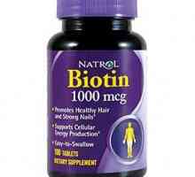 Биотин "Биотин" - витамини за укрепване на косата и ноктите
