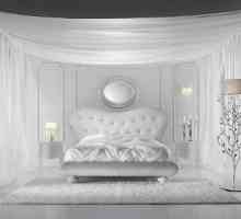 Бяла спалня: изискана и елегантна