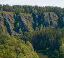 Бердски скали - природен паметник в района на Новосибирск