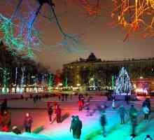 Безплатна изкуствена ледена пързалка в Москва
