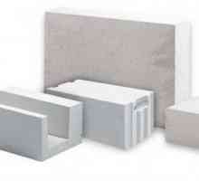 Блокове от клетъчен бетон: характеристики, размери