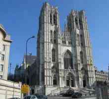Брюкселската катедрала - комбинация от няколко стила