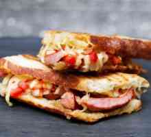 Сандвич с наденица: калорично съдържание. Хранителна стойност на основните съставки