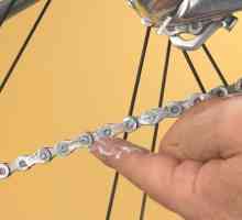 Как да смазва веригата на велосипеда?