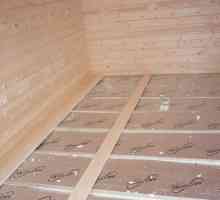 Дървеният под в дървената къща: устройството и начините за полагане