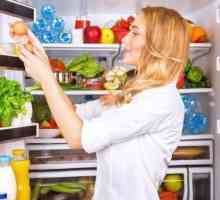 Какво трябва да бъде в хладилника: списък на продуктите