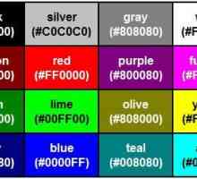 Какво представлява HTML таблица за цветове и за какво е тя?