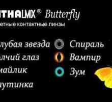 Цветни лещи Ophthalmix Butterfly: описание и рецензии