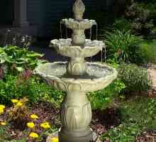 Декоративен градински фонтан: идеи, характеристики и препоръки