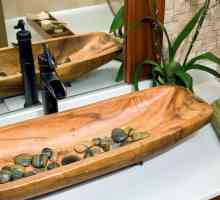 Дървена мивка: характеристики на грижите. Сравнение на черупките от дърво и камък