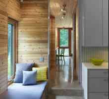 Дървени прегради в дървена къща: монтаж. Преградни стени в дървена къща