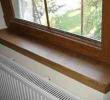 Дървени прозоречни первази: функции, монтаж, грижа