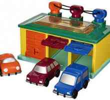 Детски гараж за автомобили със собствени ръце