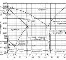 Диаграма желязо-въглерод. Диаграмата на състоянието на желязо-въглеродната система