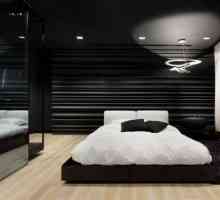 Черно-бял дизайн на спалнята: стилистични решения и правила за проектиране