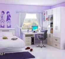 Интериорен дизайн: спални за момичета