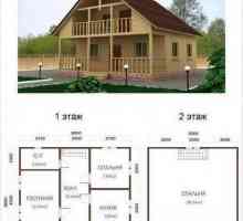 Къща от дърво 8х8. Планиране и строителство