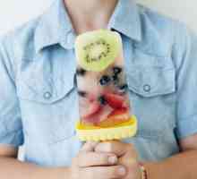 Домашен сладолед "Плодов лед": рецепта
