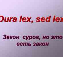 Dura lex sed lex: превод от латински на крилатовия израз