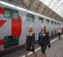 Двуетажен влак Москва - Санкт Петербург: снимка, схема, преглед на пътниците