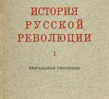 Книгата с две тома на Леон Троцки "История на руската революция"