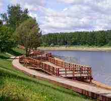 Jamgarovsky Pond, район Losinoostrovsky. Отдих и риболов в предградията