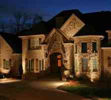 Фасадно осветление у дома: функции, технологии и препоръки