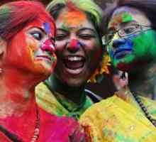 Фестивалът на цветовете в Индия е празник Холи. История на произхода на празника