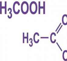 Физични свойства на оцетната киселина, формула