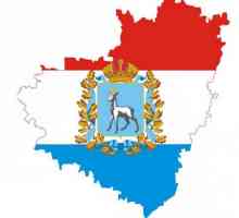 Знаме и герб на регион Самара