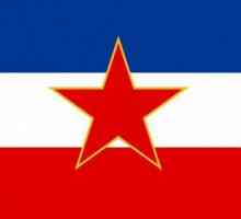 Знаме на Югославия: история