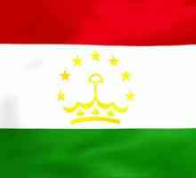 Знаме на Таджикистан. Герб и флаг на Таджикистан