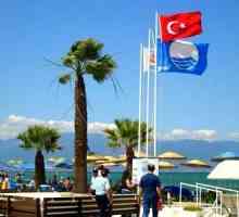 Знаме на Турция - полумесец с звезда на червен банер