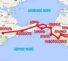 Газопровод за Крим. "Краснодарски регион - Крим" - главният газопровод с дължина 400 км