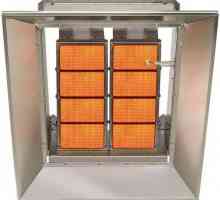 Газов инфрачервен нагревател от цилиндъра: принцип на работа, характеристики, цени, прегледи