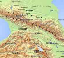 Географско разположение на Кавказ, територия, природни условия