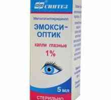 Очни капки Emoksi-Optik`: инструкции за употреба, ревюта, аналози