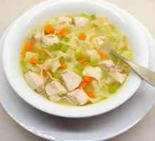 Готвене на вкусна супа с фиде и пиле