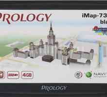 GPS-навигатор Prology iMap-7300: преглед, спецификации и прегледи
