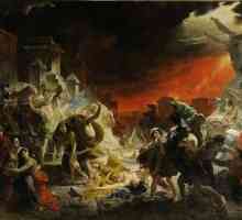 Характеристики и описание на картината Бриулов "Последният ден на Помпей"