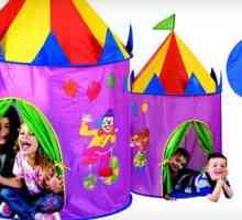 Игрална палатка за деца. Палатка-къща