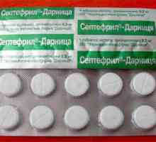 Инструкции за таблетките "Septefril". Приложение и аналози
